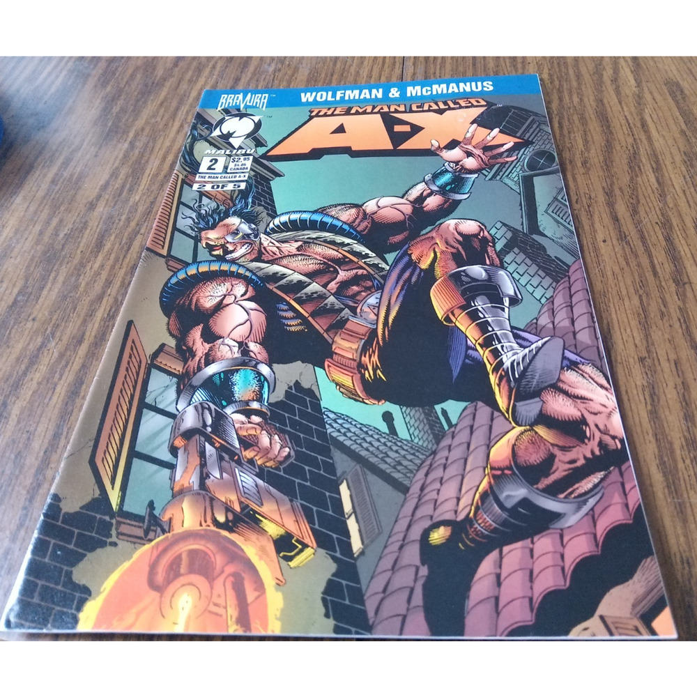 The Man Called A-X #2 Decomber 1994 Malibu Comics